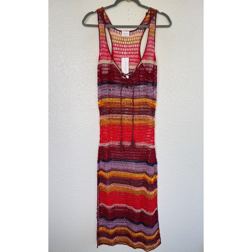Multicolor Striped Maxi Dress